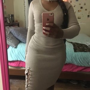 Naked Wardrobe Choker Dress